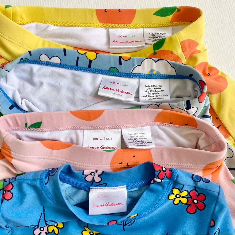 Hanna Andersson toddler girl Swim wear Bundle - Picture 6 of 7